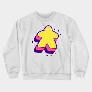 Board Game Meeple Crewneck Sweatshirt